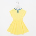 Платье для девочки, цвет жёлтый, рост 86 см - Фото 8