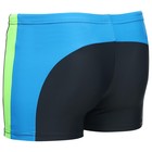 Плавки для плавания ONLYTOP, р. 42, цвет серый/зелёный/бирюзовый - фото 22472047