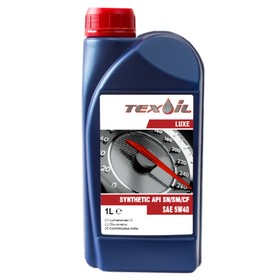 

Масло моторное Texoil SAE 5W40 API SN/CF LUXE, синтетическое, 1 л