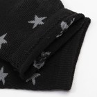 Носки детские, цвет чёрный/звезды, размер 20-22 - Фото 3