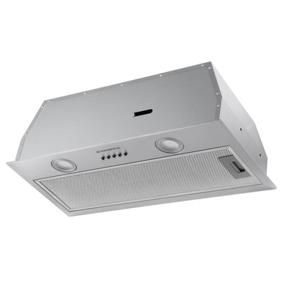 Вытяжка MAUNFELD THAMES 601PM, встраиваемая, 850 м3/ч, 3 скорости, 59.8 см, серебристая