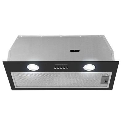 Вытяжка MAUNFELD THAMES 601PM, встраиваемая, 850 м3/ч, 3 скорости, 59.8 см, чёрная