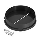 Вытяжка MAUNFELD THAMES 601M, встраиваемая, 520 м3/ч, 3 скорости, 59.8 см, чёрная - Фото 4