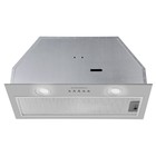 Вытяжка MAUNFELD TRAPEZE 602M, встраиваемая, 1150 м3/ч, 3 скорости, 59.8 см, серебристая 7895145