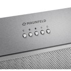 Вытяжка MAUNFELD TRAPEZE 602M, встраиваемая, 1150 м3/ч, 3 скорости, 59.8 см, серебристая 7895145