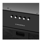 Вытяжка MAUNFELD Crosby Power 50, встраиваемая, 1050 м3/ч, 3 скорости, 50 см, чёрная 7895149