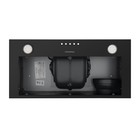 Вытяжка MAUNFELD Crosby Power 50, встраиваемая, 1050 м3/ч, 3 скорости, 50 см, чёрная 7895149