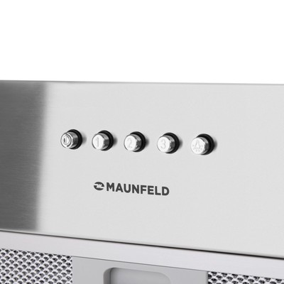 Вытяжка MAUNFELD Crosby Singl 5028, встраиваемая, 850 м3/ч, 3 скорости, 50 см, серебристая