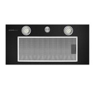 Вытяжка встраиваемая HOMSair Camelia Power 60RD, 850 м3/ч, 3 скорости, 59.8 см, чёрная - Фото 5