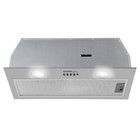 Вытяжка HOMSair FLEET 60, встраиваемая, 520 м3/ч, 3 скорости, 59.8 см, серебристая - Фото 3