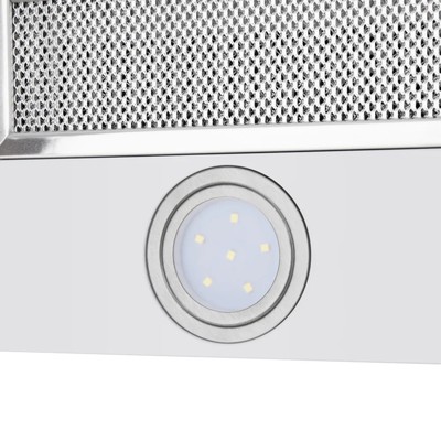 Вытяжка HOMSair FLAT 50, встраиваемая, 520 м3/ч, 2 скорости, 50 см, белая