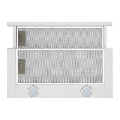 Вытяжка HOMSair FLAT 50, встраиваемая, 520 м3/ч, 2 скорости, 50 см, белая