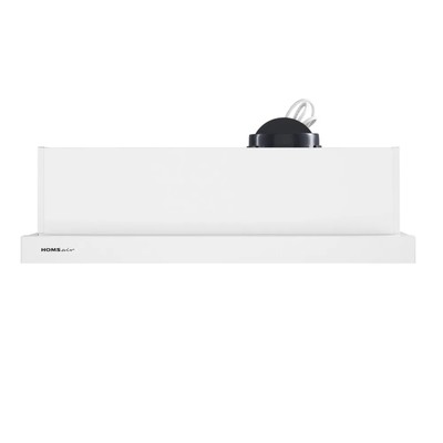 Вытяжка HOMSair FLAT 50, встраиваемая, 520 м3/ч, 2 скорости, 50 см, белая