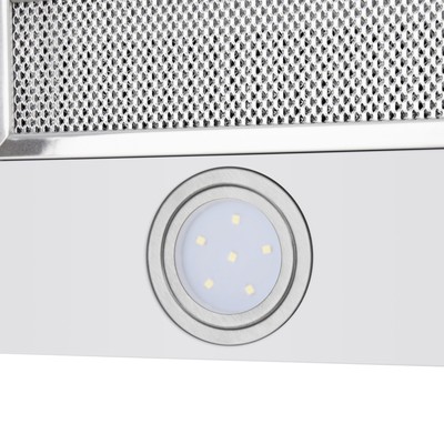Вытяжка HOMSair FLAT 60, встраиваемая, 520 м3/ч, 2 скорости, 60 см, белая