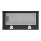 Вытяжка HOMSair FLAT 60, встраиваемая, 520 м3/ч, 2 скорости, 60 см, чёрная - Фото 12