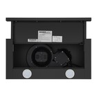 Вытяжка HOMSair FLAT 60, встраиваемая, 520 м3/ч, 2 скорости, 60 см, чёрная - Фото 14