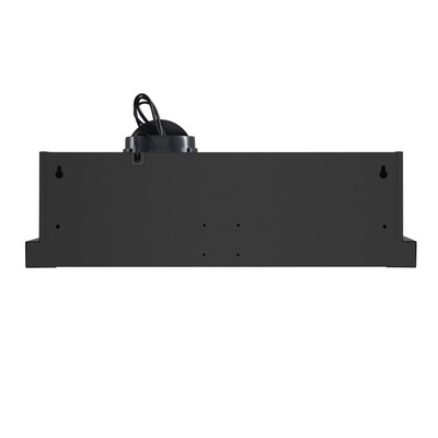 Вытяжка HOMSair FLAT 60, встраиваемая, 520 м3/ч, 2 скорости, 60 см, чёрная