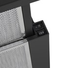 Вытяжка HOMSair FLAT 60, встраиваемая, 520 м3/ч, 2 скорости, 60 см, чёрная - Фото 7
