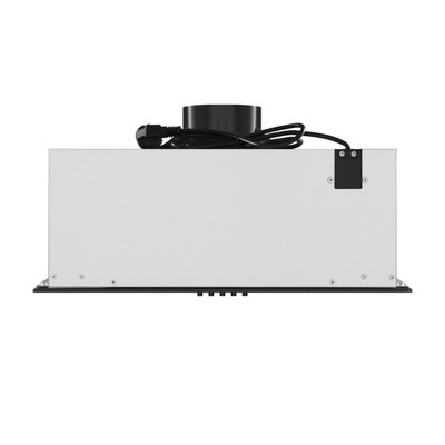 Вытяжка HOMSair Crocus Push 52, встраиваемая, 850 м3/ч, 3 скорости, 52 см, чёрная