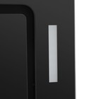 Вытяжка HOMSair Crocus Push 52, встраиваемая, 850 м3/ч, 3 скорости, 52 см, чёрная - Фото 9