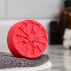Бомбочка для ванны "Половинка апельсина", красный, 60 гр, "Добропаровъ" - фото 299523617