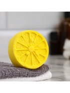 Бомбочка для ванн «половинка апельсина» 60 г - фото 59337847