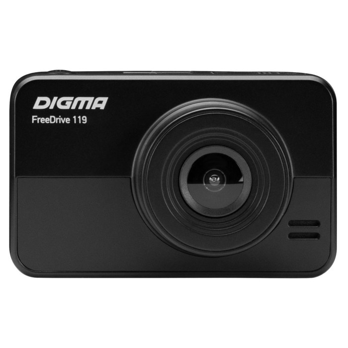 Видеорегистратор Digma FreeDrive 119, дисплей IPS 2,2" 1920x1080, угол 140° - Фото 1