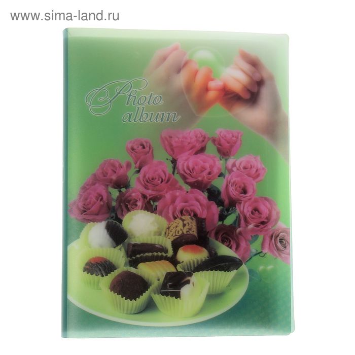 Фотоальбом на 36 фото 10х15 см "Букет" МИКС - Фото 1