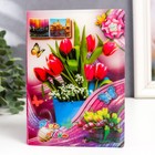 Фотоальбом на 36 фото 10×15 см «Цветочник», 16.5×12.5×1.5 см, МИКС - Фото 3