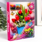 Фотоальбом на 36 фото 10×15 см «Цветочник», 16.5×12.5×1.5 см, МИКС - Фото 4