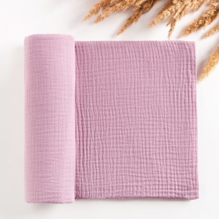 Пелёнка муслиновая Крошка Я «Lavanda», 130×100 см, 100% хлопок - Фото 1