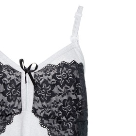 

Ночная сорочка женская, цвет серый, размер 46