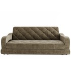 Диван прямой «Бруно 2», с подлокотниками, механизм книжка, велюр, цвет селфи 03 - Фото 3