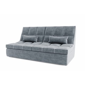 Прямой диван «Калифорния 1», велюр, цвет селфи 15
