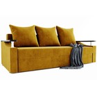 Прямой диван «Манго», механизм еврокнижка, ППУ, велюр, цвет селфи 08 - Фото 1