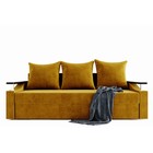 Прямой диван «Манго», механизм еврокнижка, ППУ, велюр, цвет селфи 08 - Фото 3