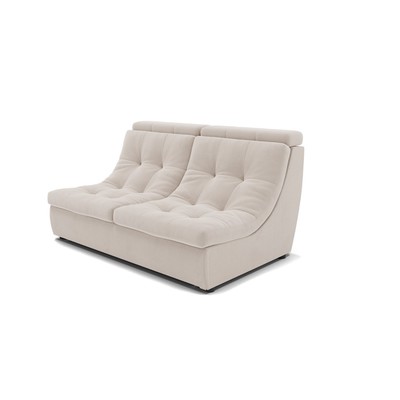 Прямой диван «Монако 1», механизм венеция, ППУ, велюр, цвет селфи 01