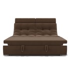 Диван прямой «Монако 1», механизм венеция, ППУ, велюр, цвет селфи 03 - Фото 4