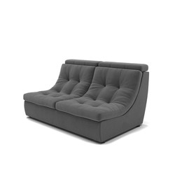Прямой диван «Монако 1», механизм венеция, ППУ, велюр, цвет селфи 07