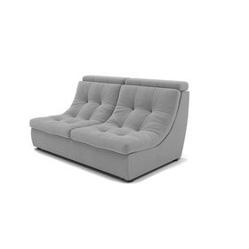 Прямой диван «Монако 1», механизм венеция, ППУ, велюр, цвет селфи 15