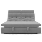 Диван прямой «Монако 1», механизм венеция, ППУ, велюр, цвет селфи 15 - Фото 4