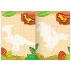 Раскраска «Рисуем клеточками. Удивительный мир динозавров», 16 стр. - фото 24239421