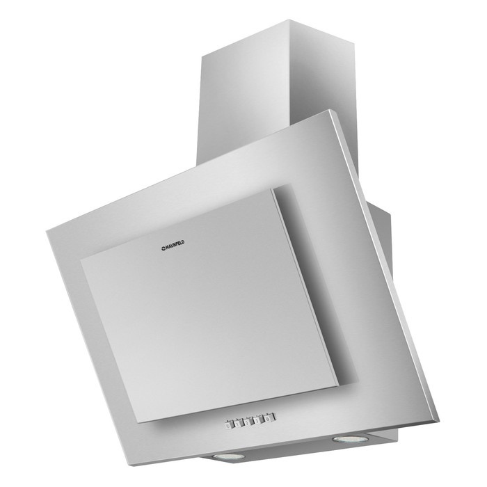 Вытяжка MAUNFELD Tower C 60 наклонная 650 м3ч 3 скорости 60 см серебристая 1349000₽