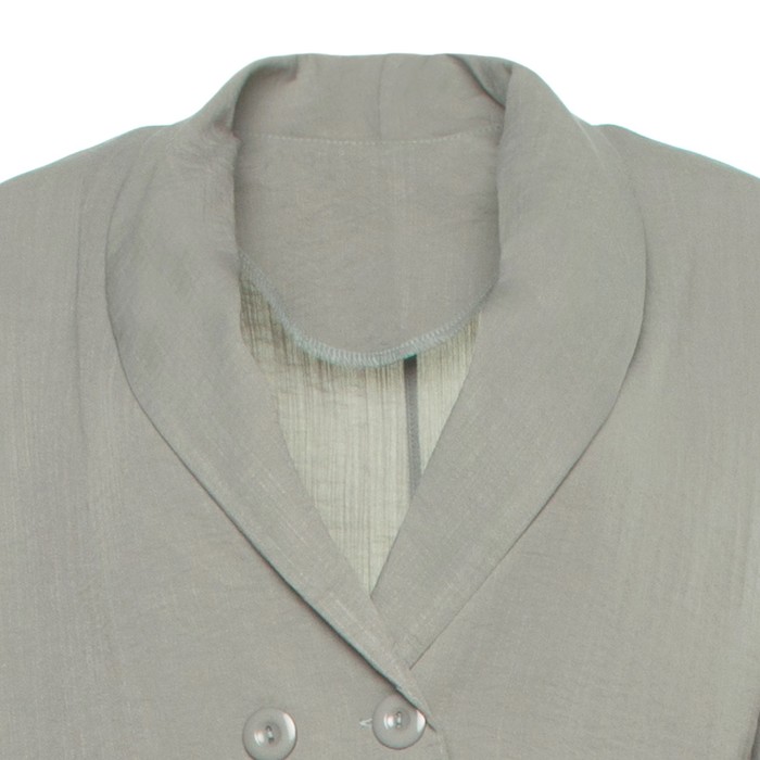 Комплект женский повседневный (жакет и брюки), хаки, размер 44 54282