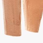 Комплект женский повседневный (жакет и брюки), цвет бежевый, размер 42 - Фото 13