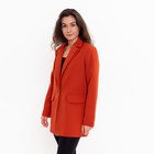 Пиджак женский, цвет кирпичный, размер 42-44 - фото 9740789