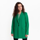Пиджак женский, цвет зелёный, размер 42-44 - Фото 2
