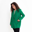 Пиджак женский, цвет зелёный, размер 42-44 - Фото 4