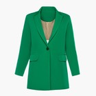 Пиджак женский, цвет зелёный, размер 42-44 - Фото 8