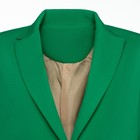 Пиджак женский, цвет зеленый, размер 44-46 - Фото 9